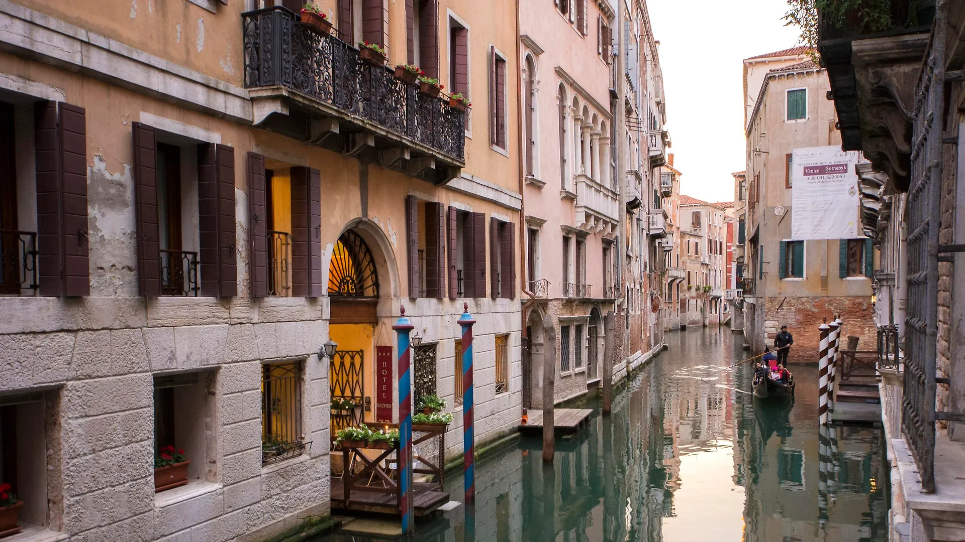 ***  Hotel Becher Venice Italy